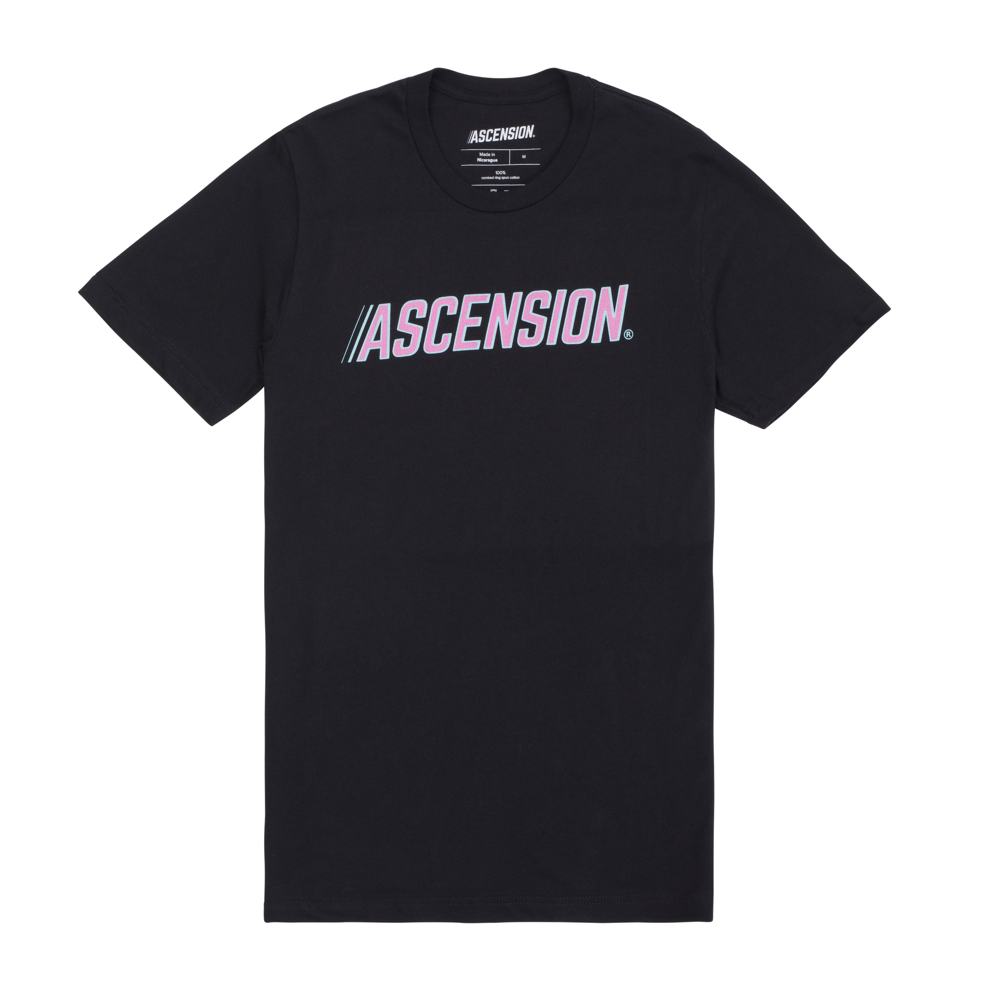 SOTA HANAMURA Tシャツ ASCENSION Ascension Tee - Black/Aqua & Hot Pink
